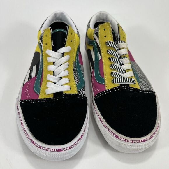 Vans Old Skool Juxtapose Shoes Mens 9 Womens 10.5 Open Box Never Worn Skater - Picture 12 of 13